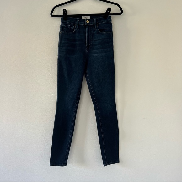 FRAME Ali high rise cigarette jeans - Picture 4 of 5